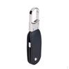 Металлический и кожаный брелок для ключей Поворотный крючок Пряжка USB-флешка Накопитель диск Черный