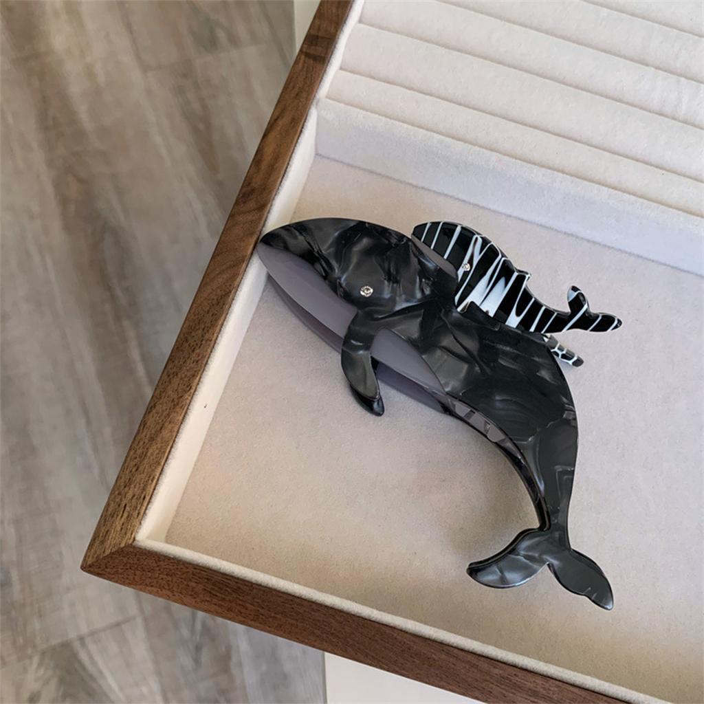 Shark Hair Claw Clips Ocean Theme Hair Jaw Clamps Cute Hair Catch Acetate Barrettes Strong Hold Hairpin for Girls