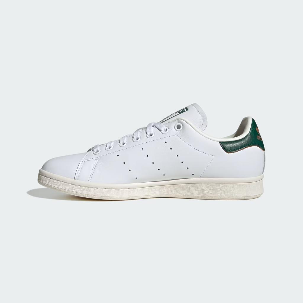 JH9704 adidas Stan Smith "Облачно-белый/Коллегиальный зеленый" (Мужской)