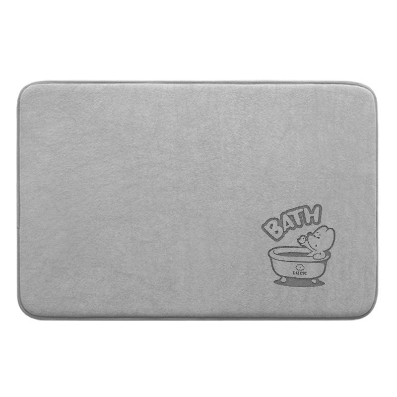 Non-slip Mat Bathroom Advanced Sense Toilet Absorbent Mat Household Blanket Foot Mat Quick Drying Toilet Door Mat