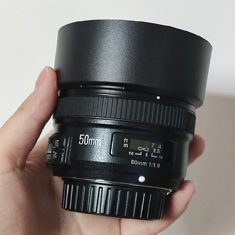 HB47 Защитная бленда для объектива S 50mm f/1.4G f/1.8G Предотвращает засветки