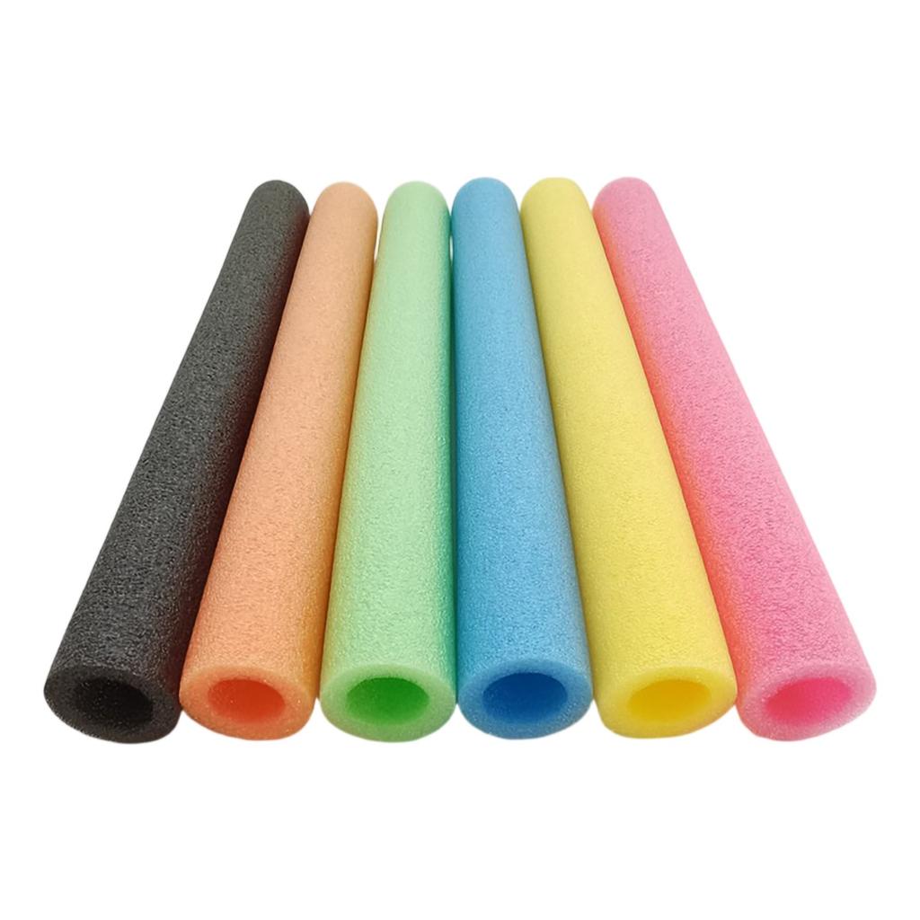 Round Frame Trampoline Kit, Anti-collision Trampoline Steel Tube Foam Pole Universal Trampoline Replacement Parts