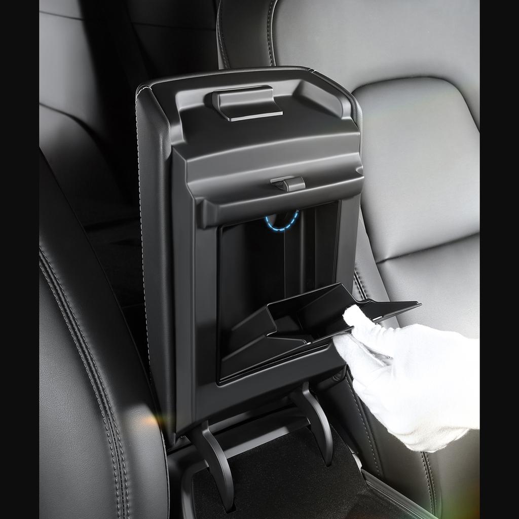 Для Tesla Model 3 Model Y 2022 2023 Центральная консоль подлокотник Магнитный скрытый ящик для хранения Органайзер Коробка автомобильные аксессуары