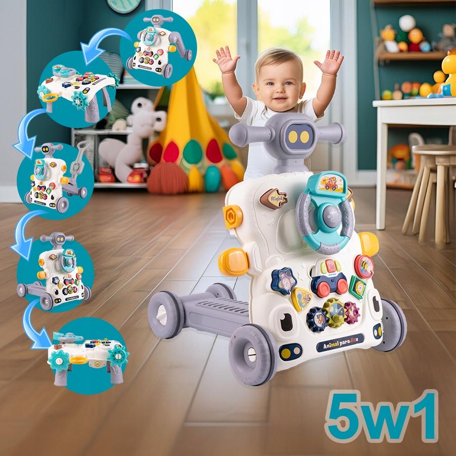 [10] Educational Multifunctional 5-in-1 Baby Walker Z733