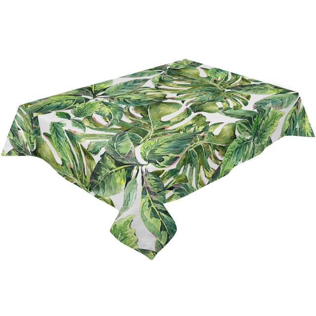 Банановые листья тропических растений водонепроницаемая скатерть свадебный декор дорожка для стола декор для кофе обеденный стол крышка