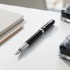 Parker 5-й Ingenuity Черный CT S11201702 1926450 Ручка-роллер Fine Liner Латунный корпус Хромированная отделка Глянцевый лак Тонкий стержень F