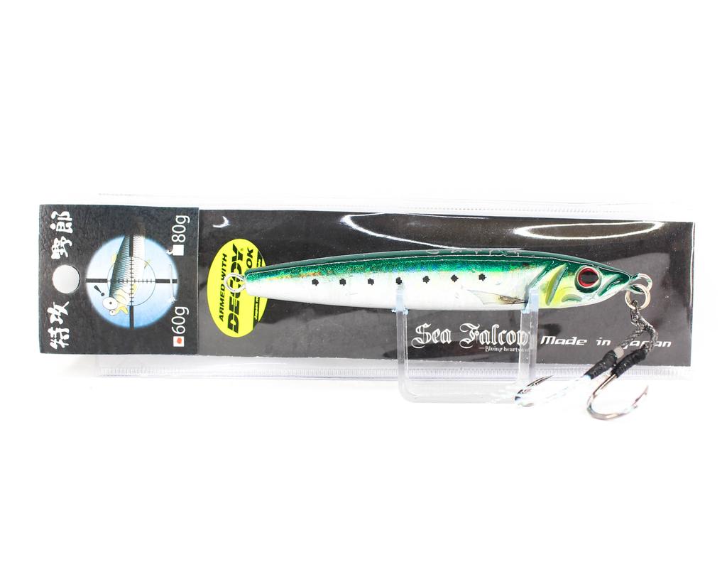 Sea Falcon Металлический джиг Sharp Shooter 60 грамм 08 Анчоус (2522)