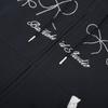Bailuyu Embroidered Bow & Letter Color-Block Hooded Jacket