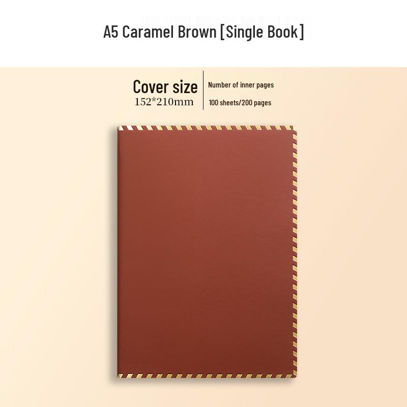 Подарочный набор кожаного блокнота A5 с индивидуальной гравировкой логотипа