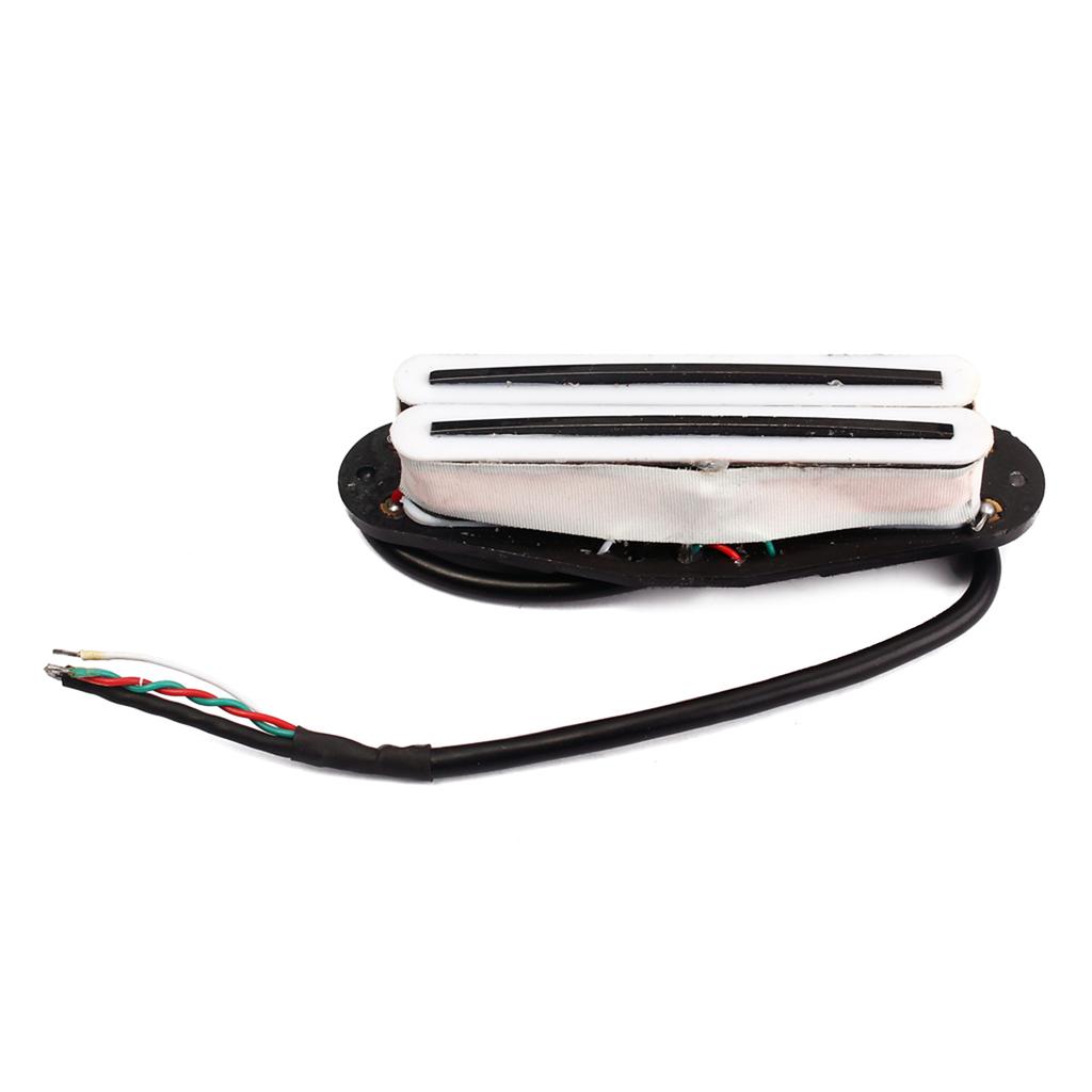 Гитарный звукосниматель-хамбакер с двумя высокопроизводительными катушками Hot Rail для Squier Strat, черный