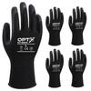 Weed OPTY Work Natural for Civil and Transportation with for Light DIY and Natural 5 Pairs Per Pack OP-280B Gloves, Rubber, Medium, Engineering,