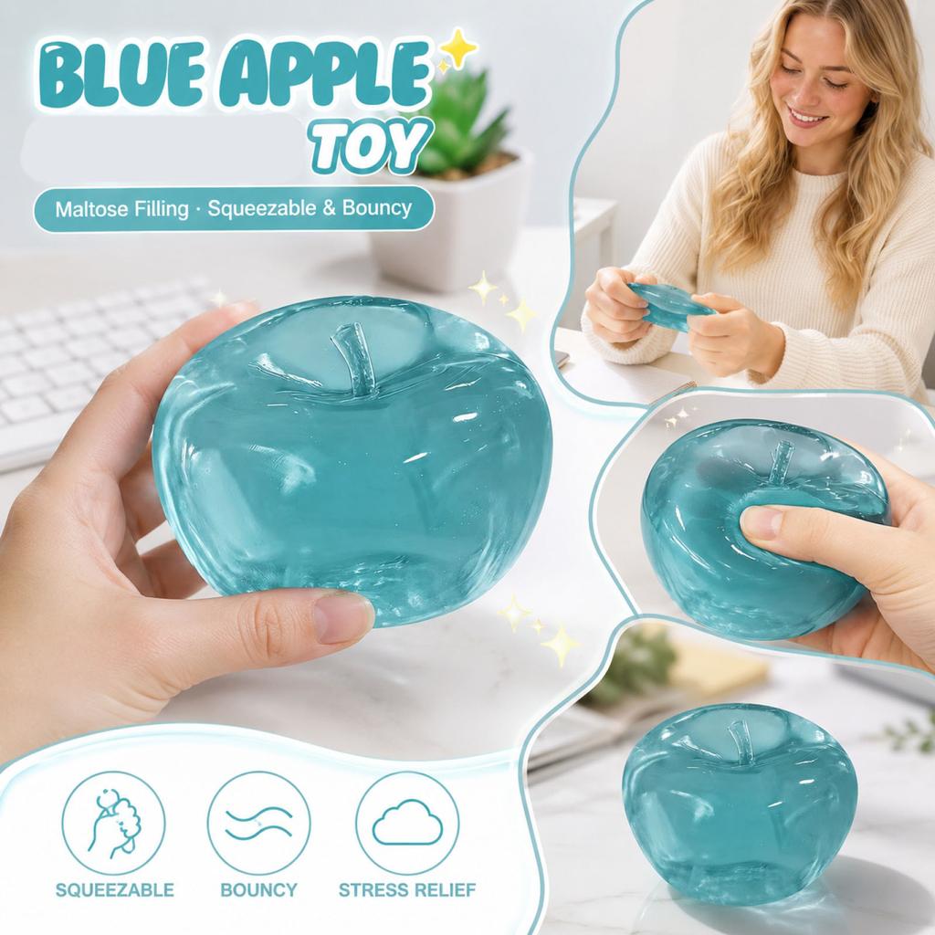 Shaped Stress Toy with Maltose Filling Feature Soft Squeezable Design for Hand Exercise Relaxation