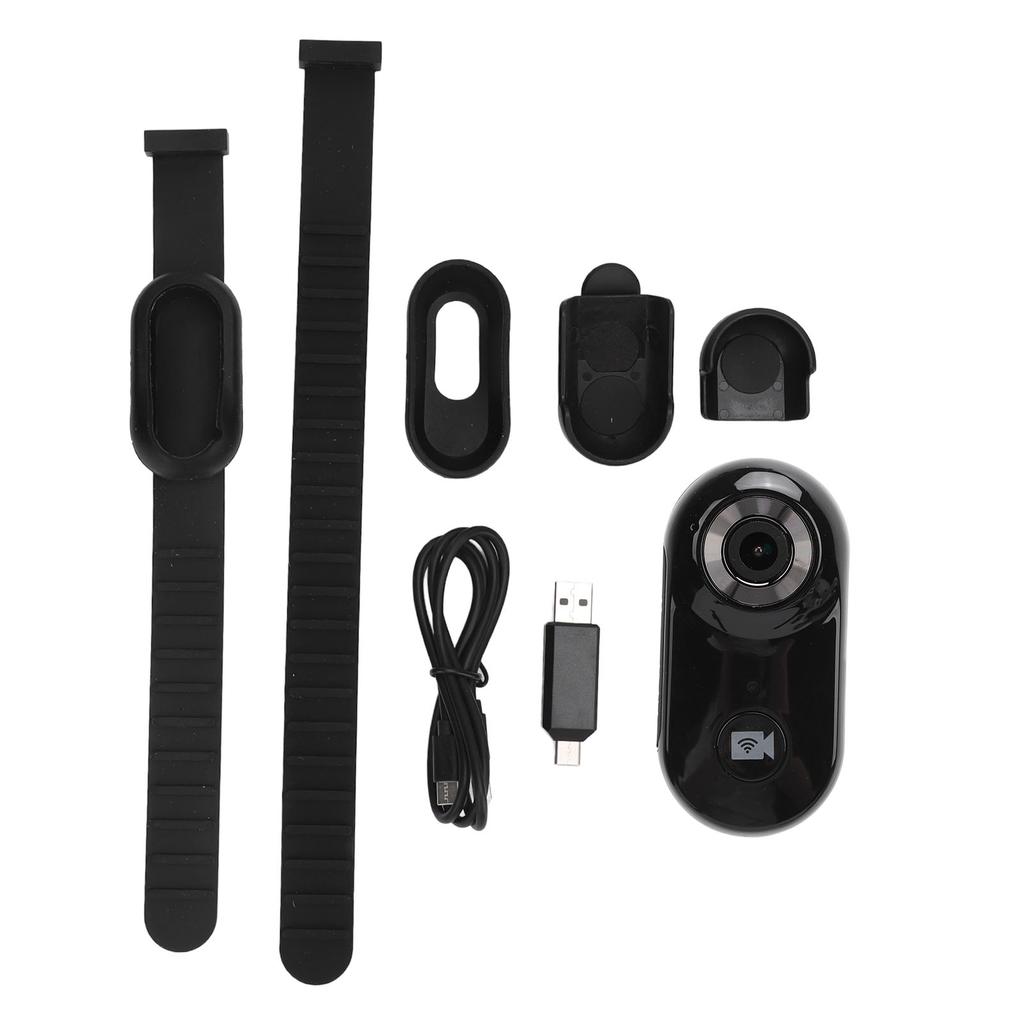 Cat Collar Camera 120 Deg Wide Angle HD Image Video Recording Dog Tracking Magnetic Collar Camera for Indoor Outdoor