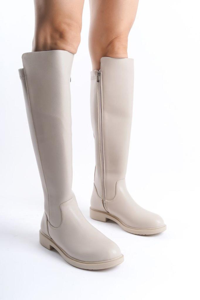 Женские современные стильные модные ботинки, повседневные ботинки из искусственной кожи, эластичные эластичные ботинки Enpar, черная кожа, в наличии