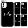 Мягкий чехол Krajews Cello Heartbeat Gift для iPhone 14 5 6s 7 8 plus XR XS 11 12 13 pro max Samsung S21 S22ultra Plus