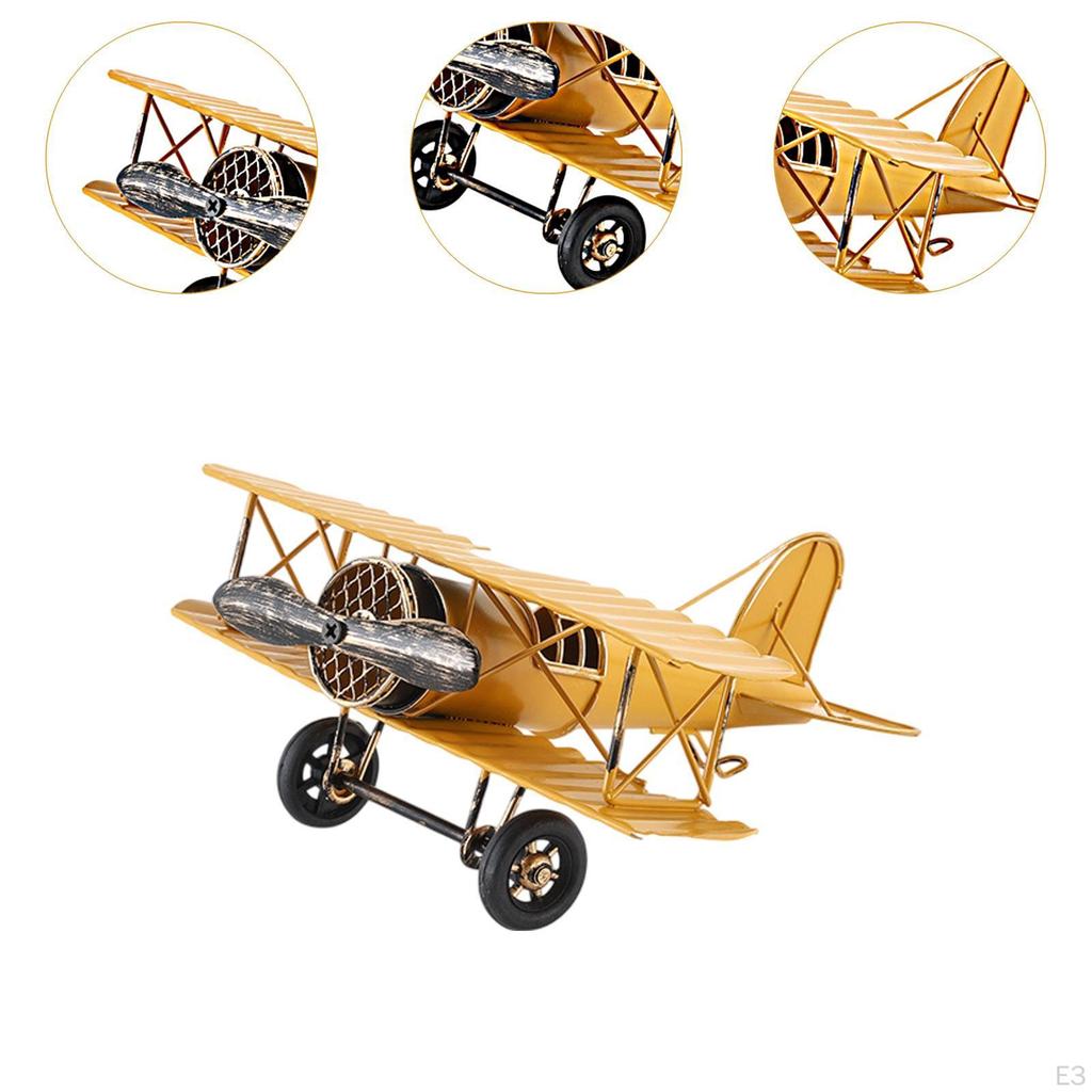 Aircraft Metal Plane Retro Gifts Decoration Great Souvenir Blessing Blanket for Input