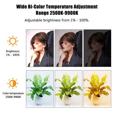 NiceFoto TC-210RGB RGB Светодиодная полноцветная лампочка Портативная заполняющая световая палочка с двухцветной подсветкой