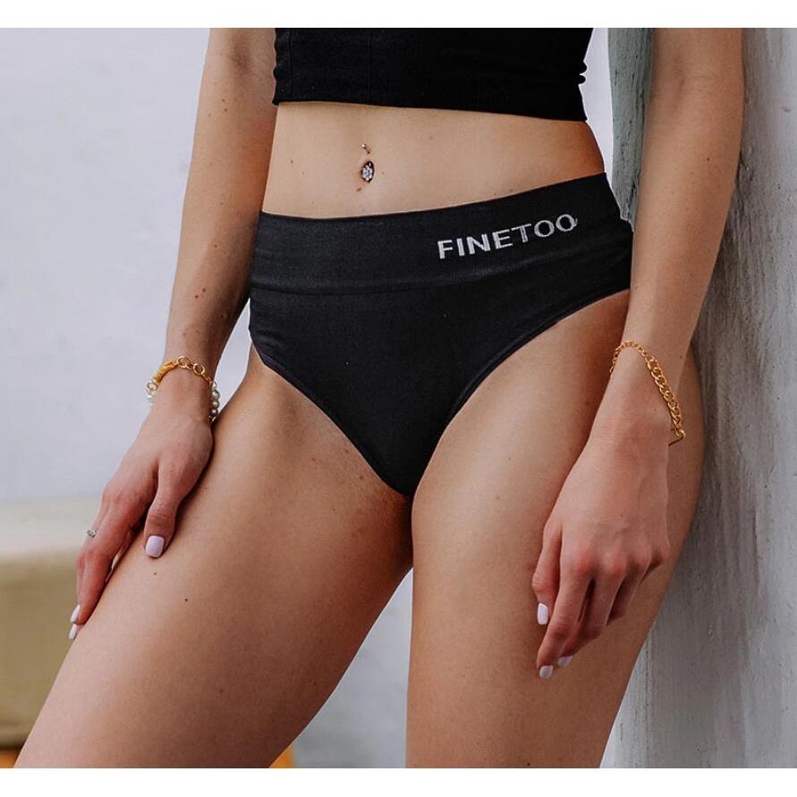 FINETOO Bodyshaper Нижнее белье для женщин Хлопковые трусики Женское нижнее белье Стринги Трусы Однотонные трусики Body Slim