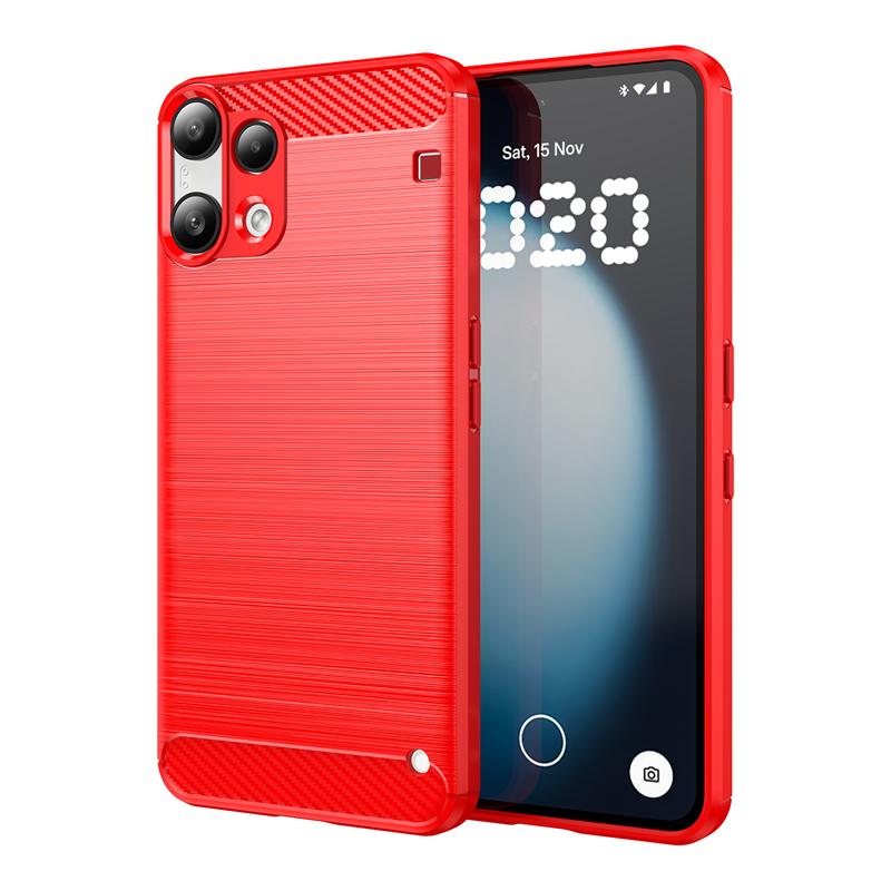 Для чехла Nothing Phone 3a Lite Чехол Для Nothing Phone 3a Lite Силиконовый Чехол из Углеволокна Задняя Крышка Для Чехла Nothing Phone 3a Lite