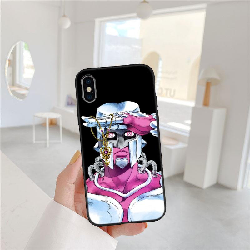LO56 Чехол из мягкого силикона JoJo's Bizarre Adventure для Xiaomi Poco C40 C50 C51 C55 C65 C71 C75 F3 F5 F6 F7 M2 M3 Pro Ultra