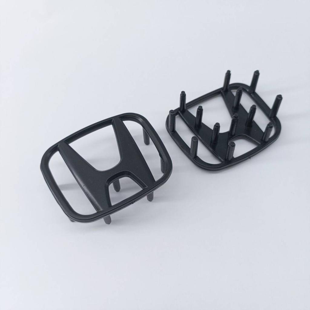 TMBCU1 1PCS Honda Steering Wheel Center Emblem 40mmx49mm 43mmx53mm Compatible with Accord Odyssey Inspire Amaze Vezel Car Interior Badg