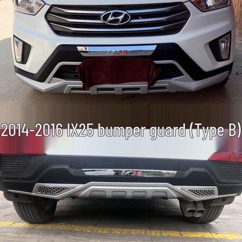 Подходит для передних и задних бамперов Hyundai ix25 2014-2020 годов, а также защитного бампера и подножек для модели 2018 года.