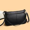 Genuine Leather Crossbody Bags for Women Monochromatic Shoulder Bags Natural Leather Bag Luxury Women's Bags