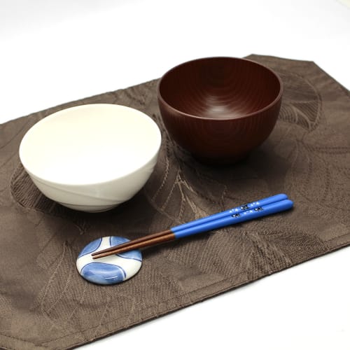 Ishida Chopsticks, Family Cat Design, Made in Japan, Dishwasher Safe, Blue, 18cm