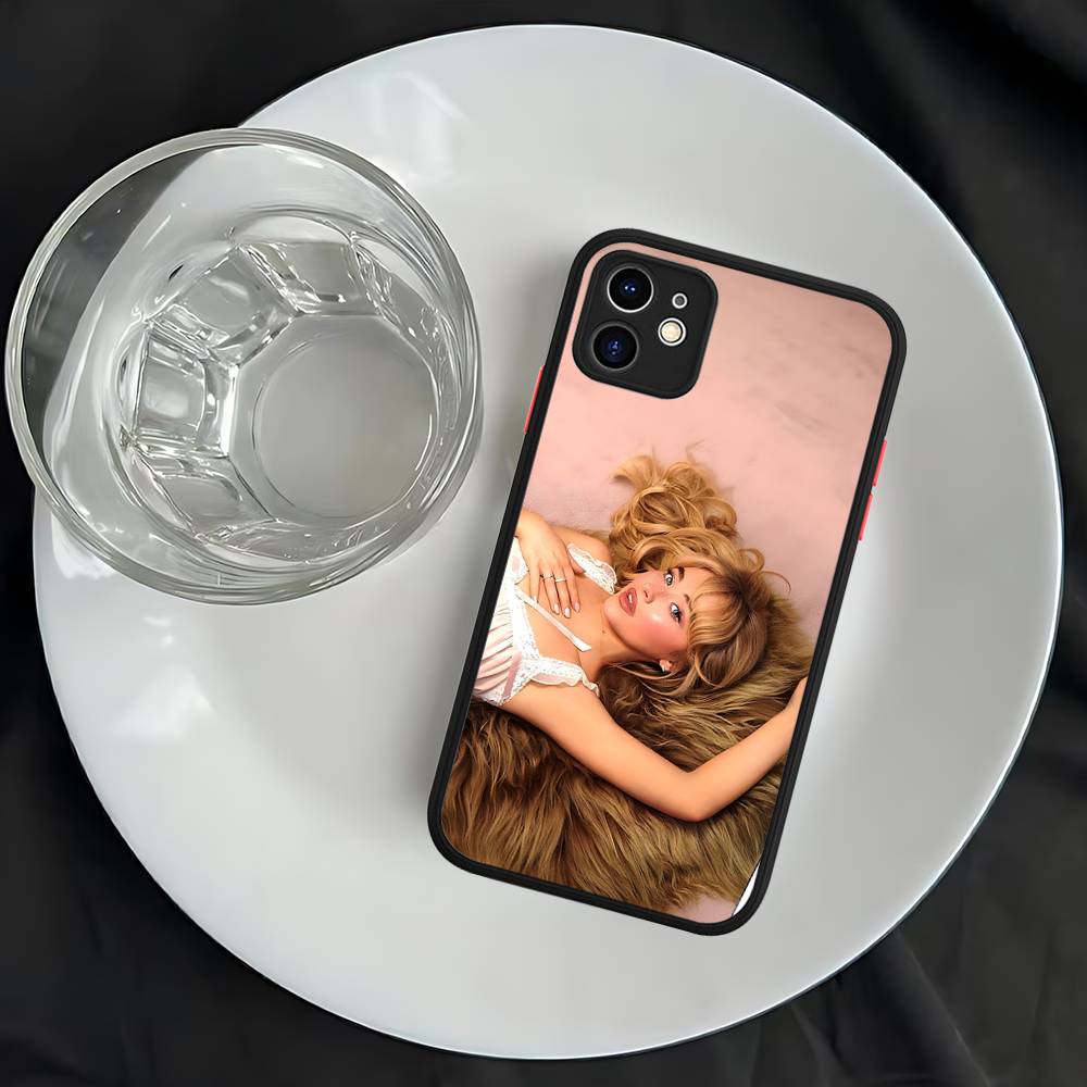 Певец S-Сабрина К-Карпентер Для IPhone 16 13 15 11 12 14 Pro Max 15 16 Plus X XS MAX Матовый чехол для телефона