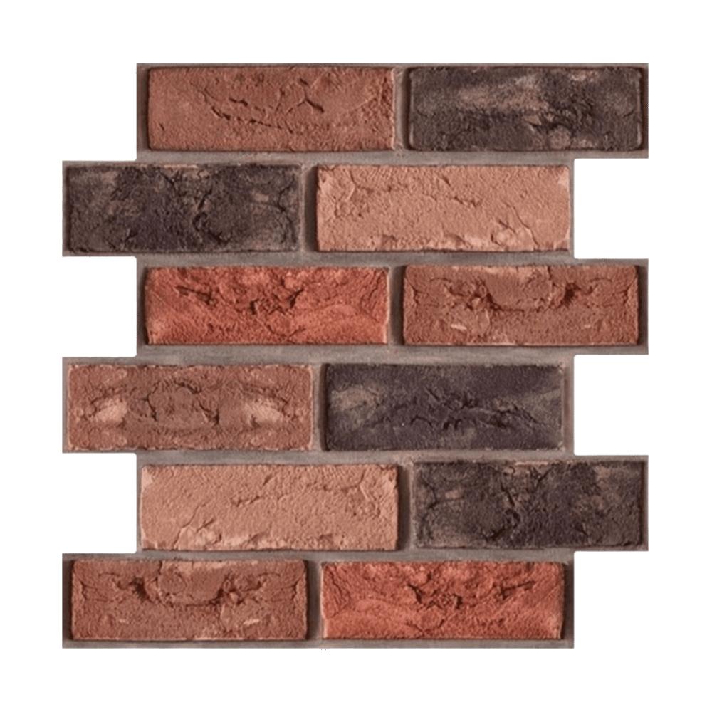 Waterproof 3D Imitation Brick Wall Stickers Lightweight PVC DIY Removeable Wallpaper Accent Walls