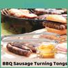 Премиальные щипцы для переворачивания колбасок для барбекю, прочные, термостойкие, инструмент-лопатка для хот-догов