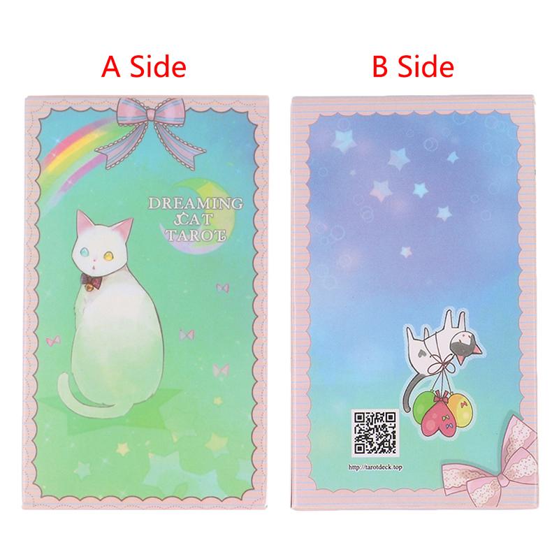 Карты Таро Мечтающего Кота Пророчество Судьба Гадание Колода Семейная Вечеринка Настольная Игра