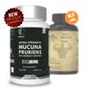 Mucuna Pruriens 1000 мг капсулы L-ДОФА снижает стресс, уменьшает беспокойство, улучшает настроение