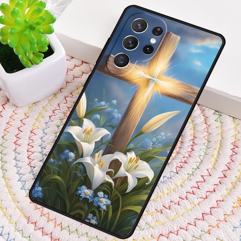 Крутой чехол для телефона с крестом веры для Samsung Galaxy note 10 pro S26 Ultra S23 S24 FE S25 S21 S22 PLUS противоударный чехол