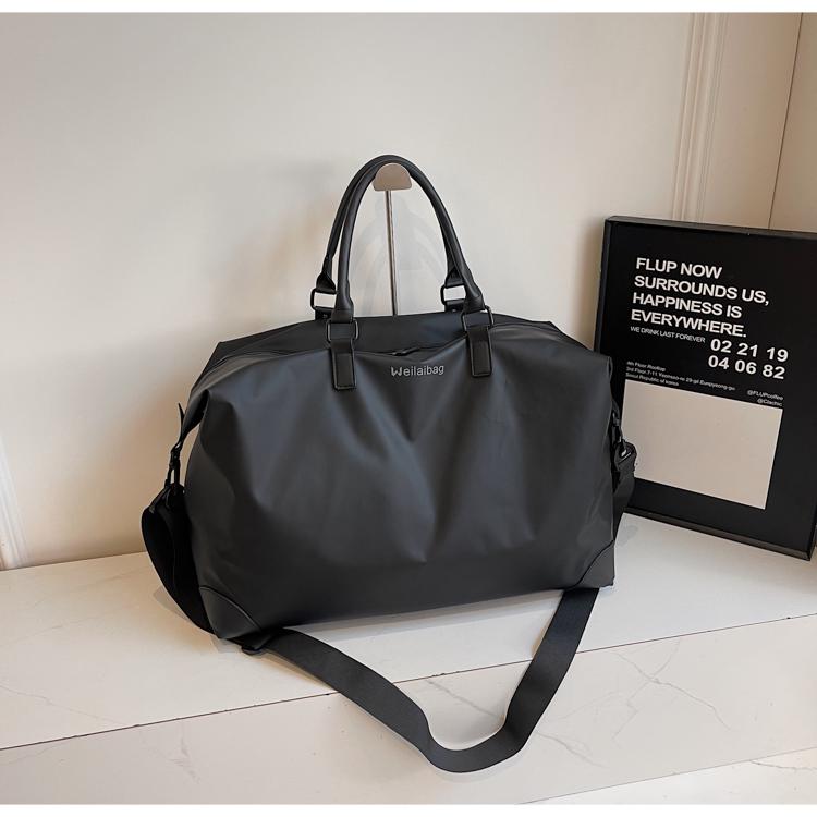 Дорожная спортивная сумка большой вместимости с креплением для ручки багажа - Отделение для влажного/сухого, Готова к деловой поездке и йоге