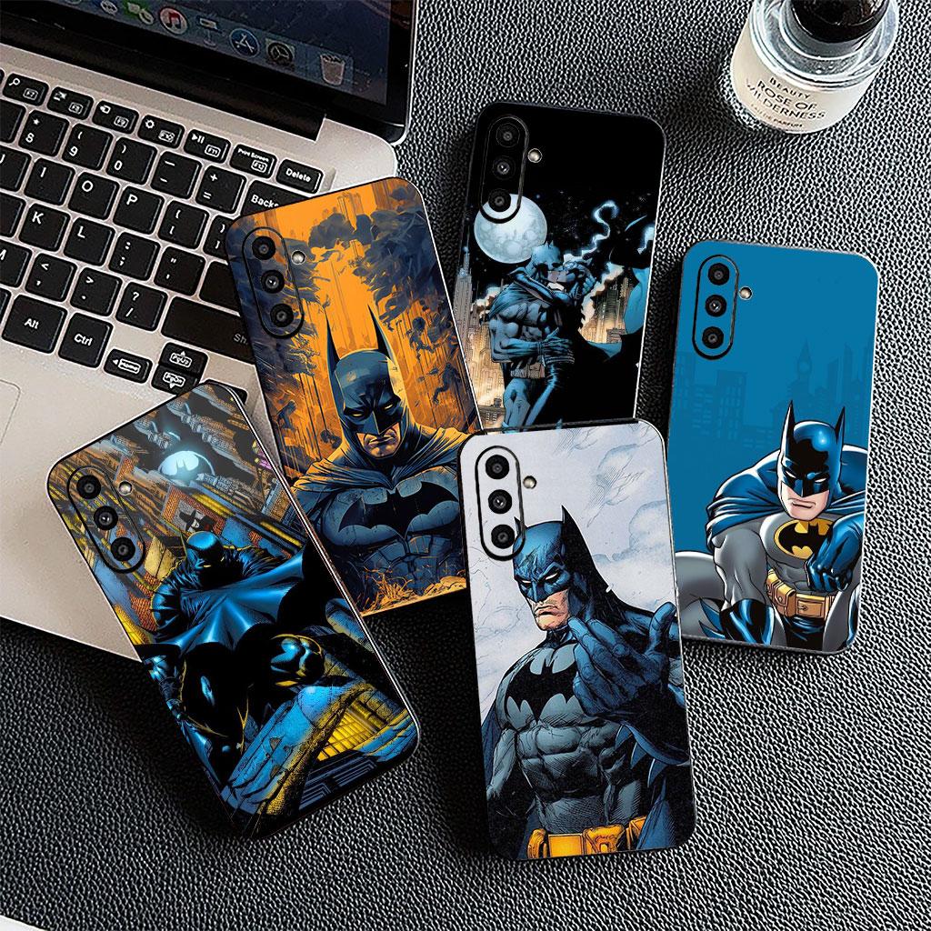 Бэтмен Брюс Уэйн DC Comics Чехол для телефона Бэтмен для Xiaomi Poco C75 C65 C71 C85 X7 X6 X5 M6 M7 F7 F8 Ultra F6 Pro Мягкий чехол