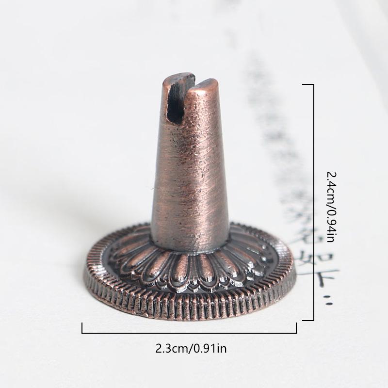 1 шт., домашний орнамент, пеплоуловитель, горелка, подставка, ароматические палочки, держатель для благовоний, латунный цветок лотоса