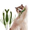 Кошка Интерактивная Игрушка Хвост Трава Кошки Шалфей Перо Игрушка Длинная Палка Котенок Дразнилка Устойчивая к Укусам Звуковая Игрушка Кошачьи Принадлежности