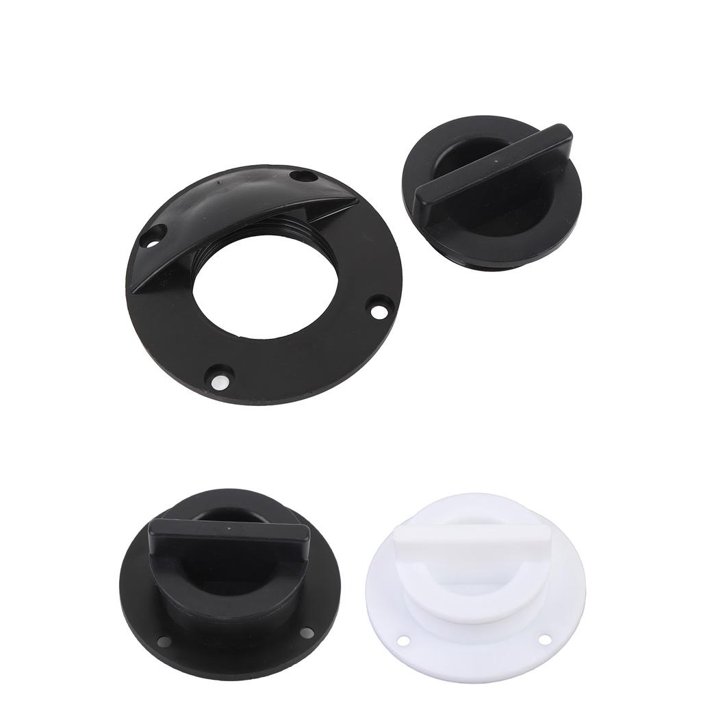 Boat Deck Drain High Toughness ABS Easy To Unscrew Deck Floor Drain Scupper for Yachts Speedboat Kay