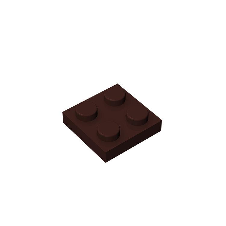 20 шт. Детали MOC 3022 94148 Пластина 2x2 Совместимые кубики DIY Сборка Строительные блоки Частицы Детская головоломка Развивающая игрушка Подарок на день рождения