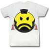 Белая футболка унисекс Mr Smiley