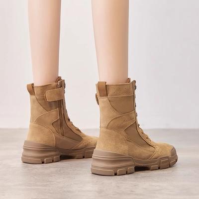 Холщовые ботинки Мартин женские новые летние тонкие походные уличные ботинки для хайкинга, ботинки-дезерты, высокие короткие ботинки