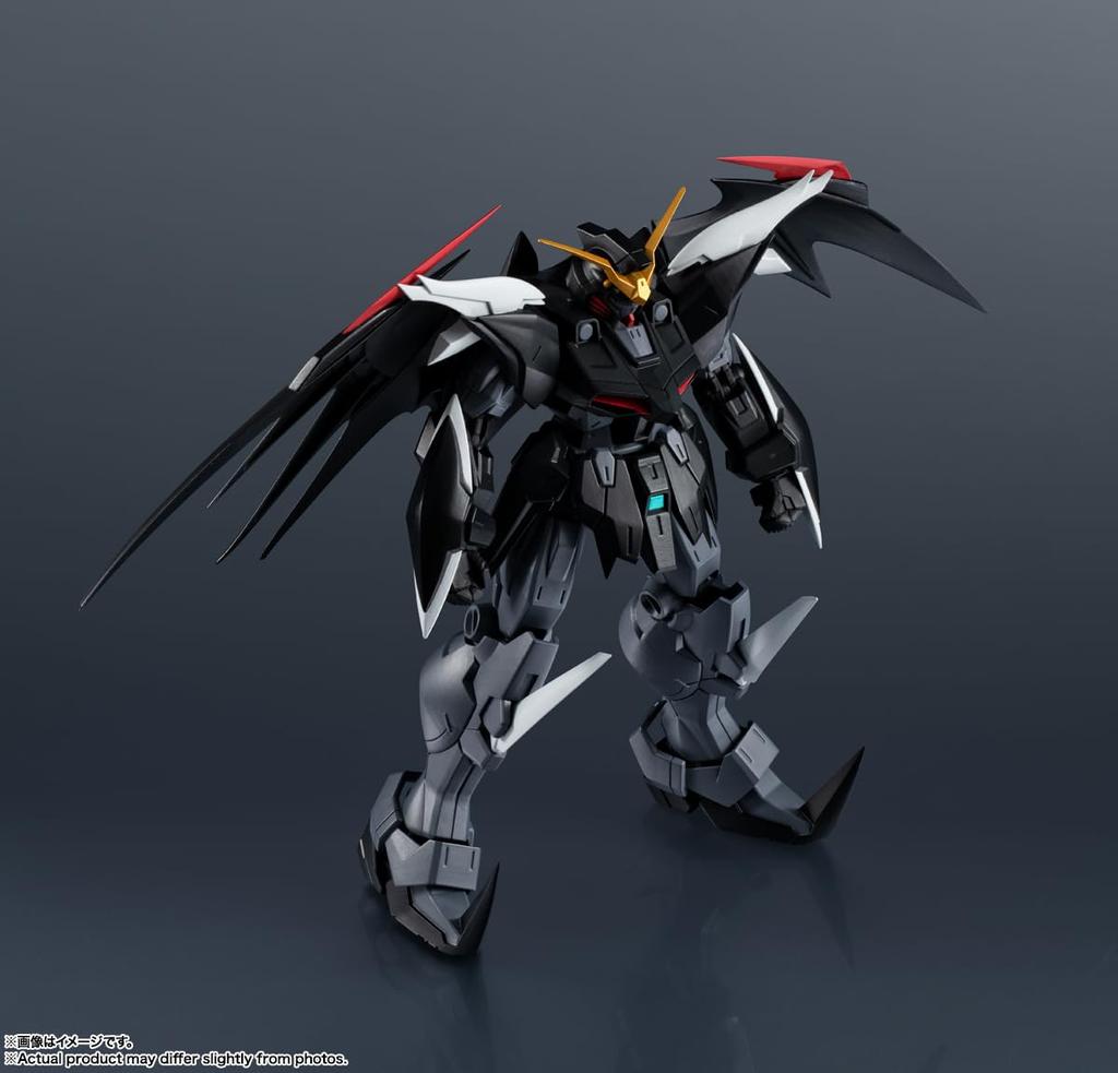 TAMASHII NATIONS GUNDAM UNIVERSE Мобильный костюм Gundam W Бесконечный вальс Gundam Deathcythe Hell GUNDAM DEATHSCYTHE HELL 150 мм окрашенная подвижная фигурка