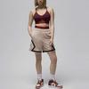 Jordan Спортивные быстросохнущие шорты с цветными блоками и логотипом, женские брюки, бежевый FB4589-207