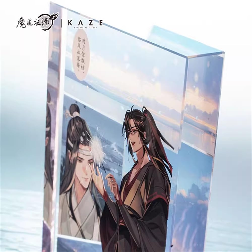 Фейерверки Tengai Series Wei WuXian Ai Boki ALL IN Set Акриловая подставка Can Badge Domino Подвеска Акриловый блок Цветная бумага Популярные аниме Связанные