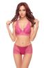 Комплект белья: бюстгальтер push-up и шортики (54025)