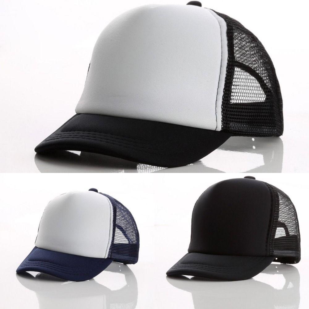 Регулируемые козырьки шляпа дышащая сетка хип-хоп шляпы разноцветная утиный язычок сетчатая кепка для малышей