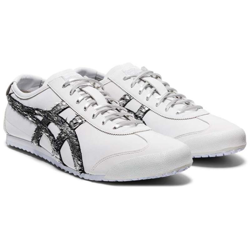 ONITSUKA TIGER Кроссовки Mexico 66 Белые/Черные/Серебристые 1183A945-100