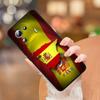 Spain Spanish Red Flag Cover For Xiaomi Mi 13 Pro Lite 12X 12 11 11T 11i 10T 10 Pro Lite Ultra 5G Black Phone Case