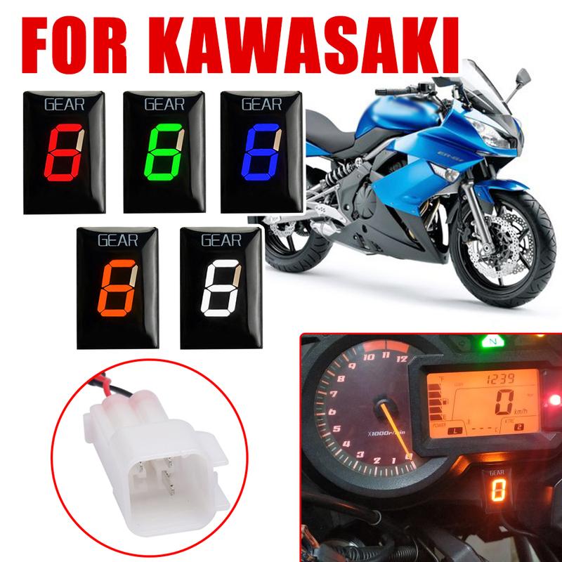 Индикатор шестерни для Kawasaki ER6N ER-6N ER6F ER-6F Z750 Z1000 Z-750 Z-1000 ER4N ER-4N ER4F ER-4F дисплей аксессуаров для мотоциклов